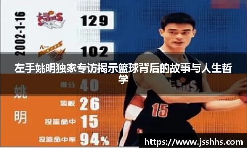 左手姚明独家专访揭示篮球背后的故事与人生哲学